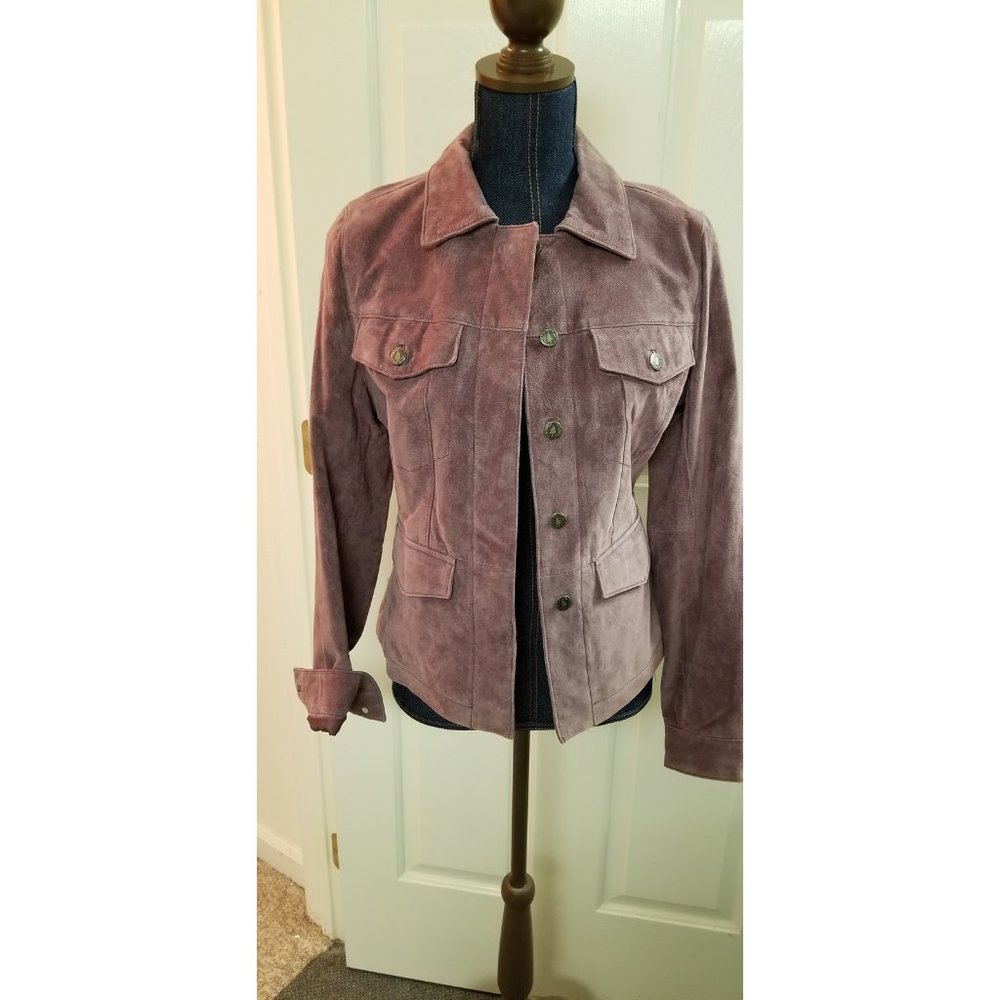 ✅#54C NWT Great Northwest Clothing Co WASHABLE SUEDE jacket